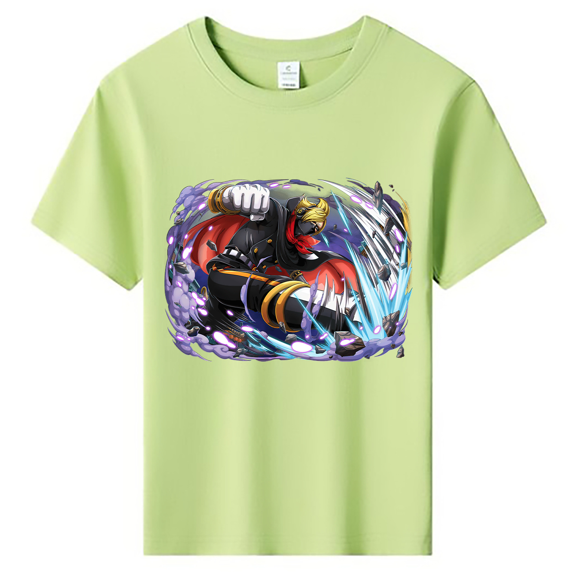 ワンピース ロロノア・ゾロ ONE PIECE Roronoa Zoro 綿100％キッズTシャツ（フロントプリント）